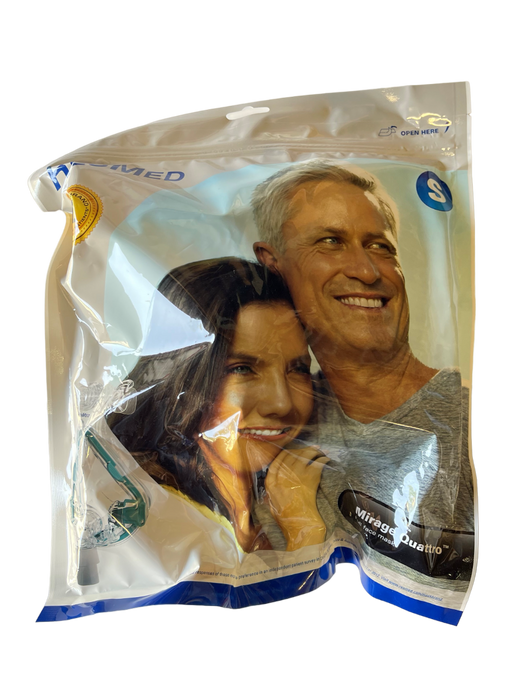 ResMed Mirage Quattro Full Face CPAP Mask without Headgear