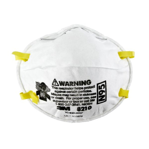 3M 8210 N95 Particulate Respirator Mask