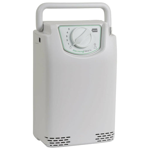 Precision Medical 5L EasyPulse Portable Oxygen Concentrator with Carry Bag - Certified Pre Owned