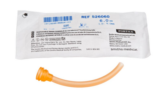 Portex 526060 - Inner Cannula 5 mm - Orange