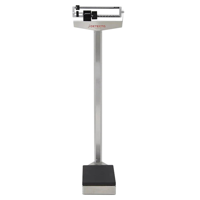 Detecto Eye-Level Physician Scale - Stainless Steel, 180 kg x 100 g