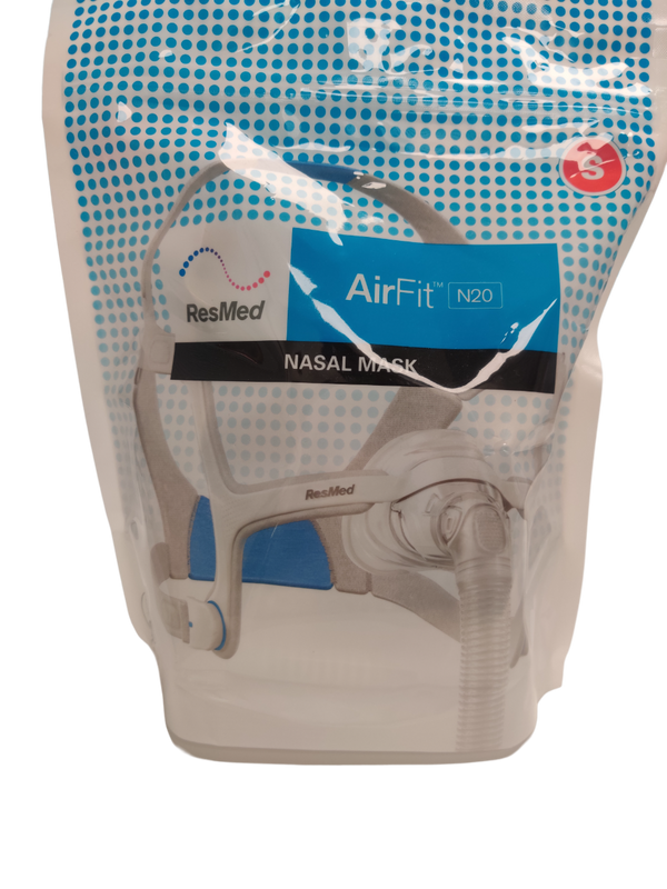 2個セット　ResMed AirFit n20 Mサイズ ResMed Airfit N20 Nasal CPAP Mask without Headgear