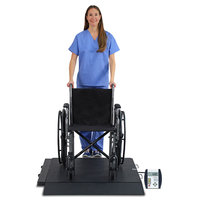 Detecto Portable Digital Scale Wheelchair