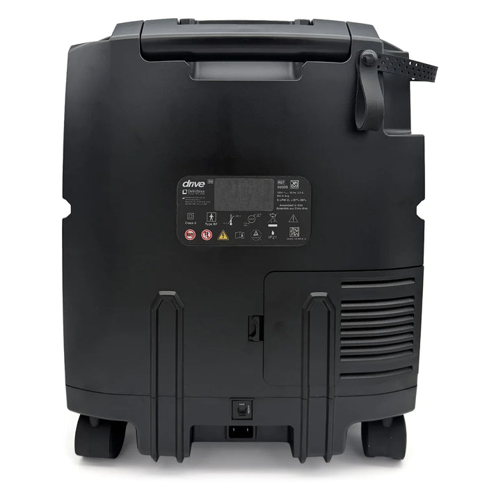 Drive Medical 555DS Compact Oxygen Concentrator Rear