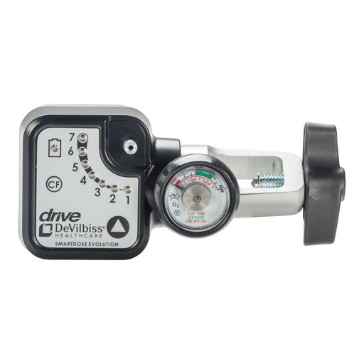 Drive Medical SmartDose Evolution Oxygen Conserver, 7 Pulse Settings