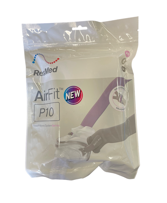 ResMed AirFit P10 for Her Nasal Pillow CPAP Mask with Headgear