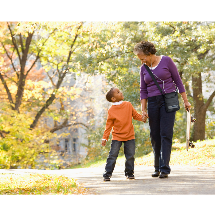 In the park with the Inogen Rove 6 portable oxygen concentrator