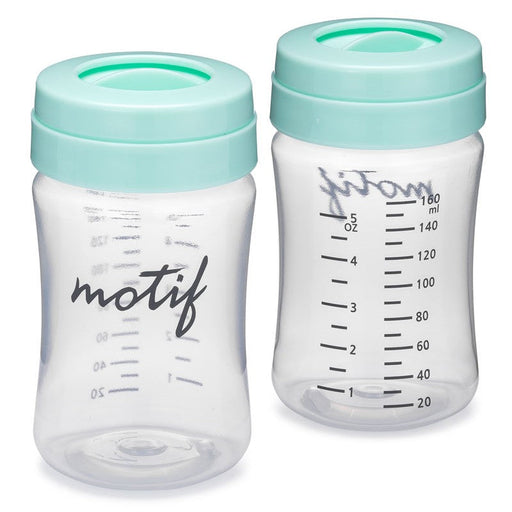 Motif Luna Milk Storage Containers, Set of 2