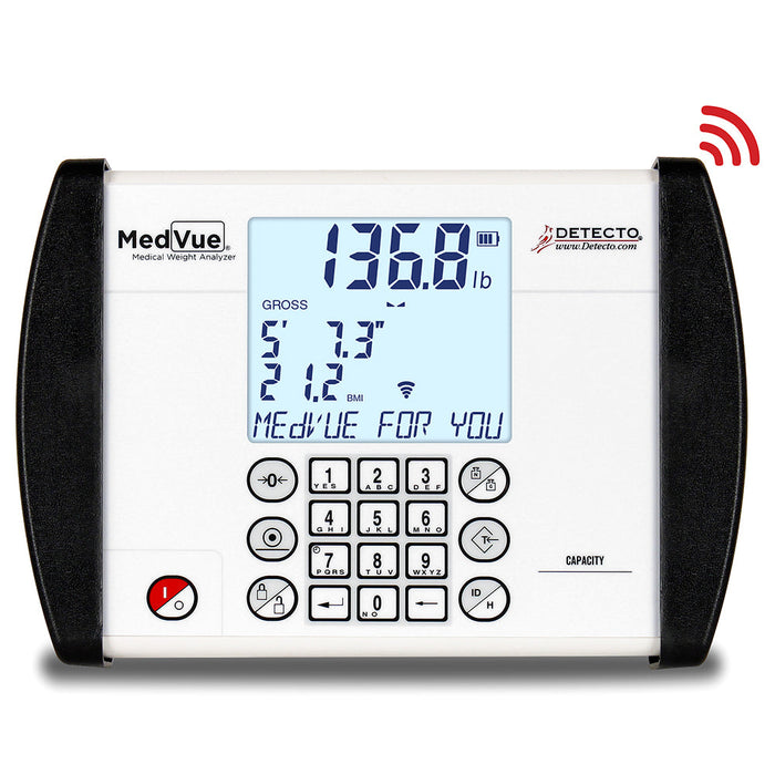 Detecto MedVue Digital Weight Indicator for International