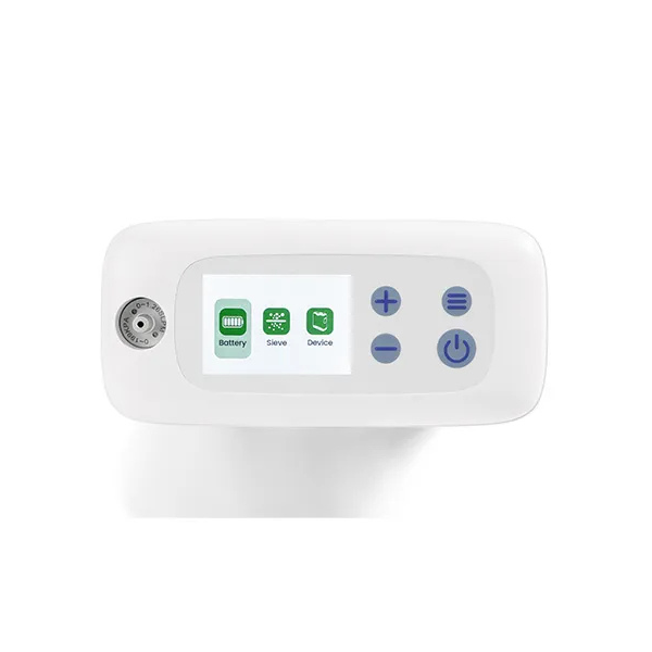 MedaCure AeroLite Portable Oxygen Concentrator Display