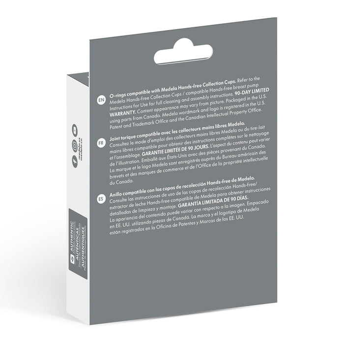Medela Hands Free Collection Cups O-Rings