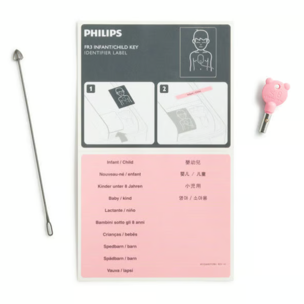 Philips HeartStart FR3 AED Infant/Child Key