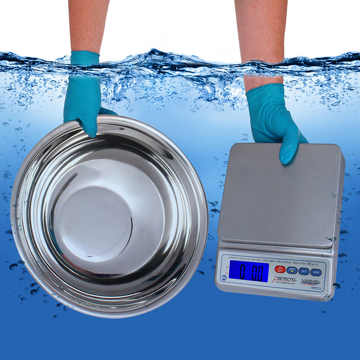 Detecto Mariner Weight Diaper Scale With Utility Bowl, 12 lb