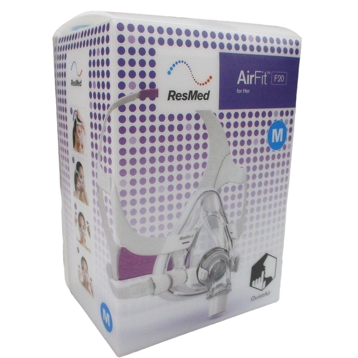 ResMed AirFit F20 for Her Full Face CPAP Mask with Headgear