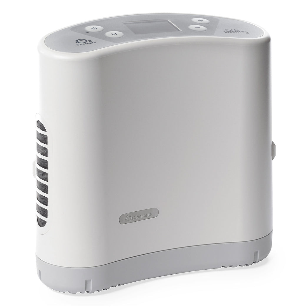 O2 Concepts Liberty 2 Portable Oxygen Concentrator w/ Continuous Flow ...
