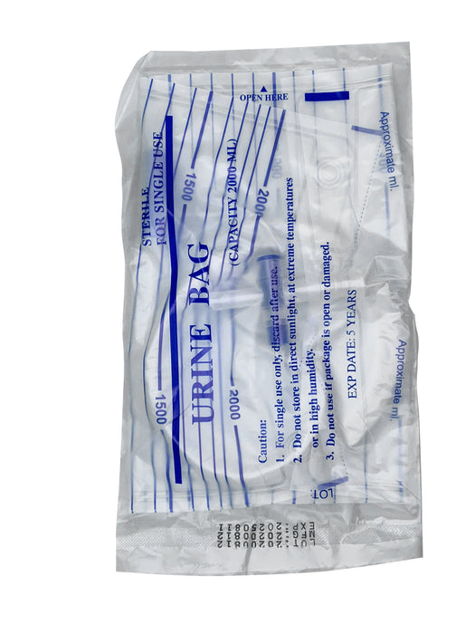 Adult Urine Bag, 2000 ml