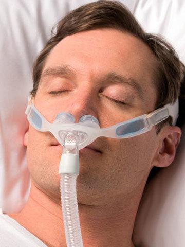 CPAP Pro No Headgear Required Nasal Pillows & Mouth Guard CPAP / BiPAP Mask