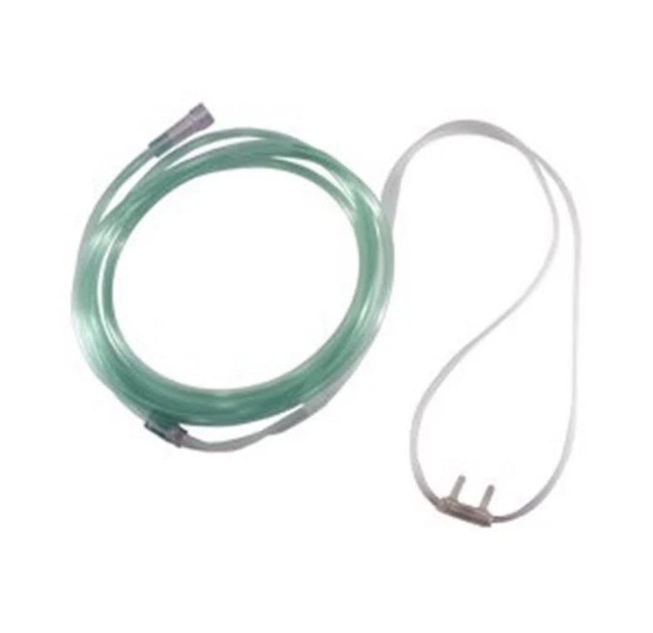 Westmed Comfort Soft Plus Adult Cannula High Flow with Green Supply Tubing, 7 Feet (2.1 m)