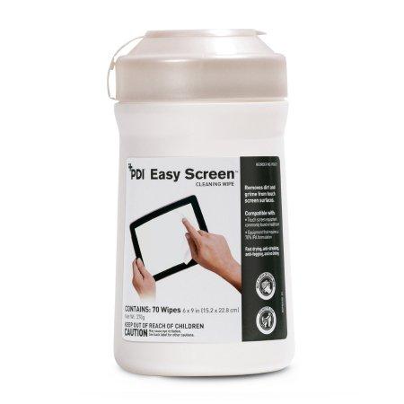 PDI Easy Screen Surface Cleaning Wipe 70% Alcohol - 70 Count