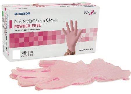 McKesson Pink Powder-Free Exam Gloves - 250 Count
