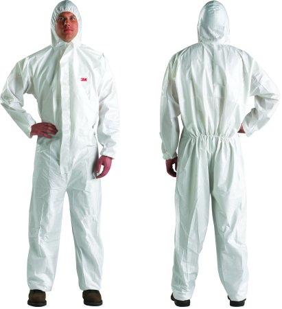 3M Disposable NonSterile Coverall with Hood - Medium White