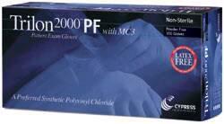 Trilon 2000 PF with MC3 Patient Exam Gloves - 100 Count
