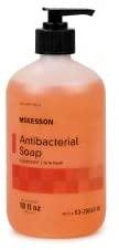 Antibacterial Soap McKesson Liquid 18 oz Pump Bottle Clean Scent 1/Pk