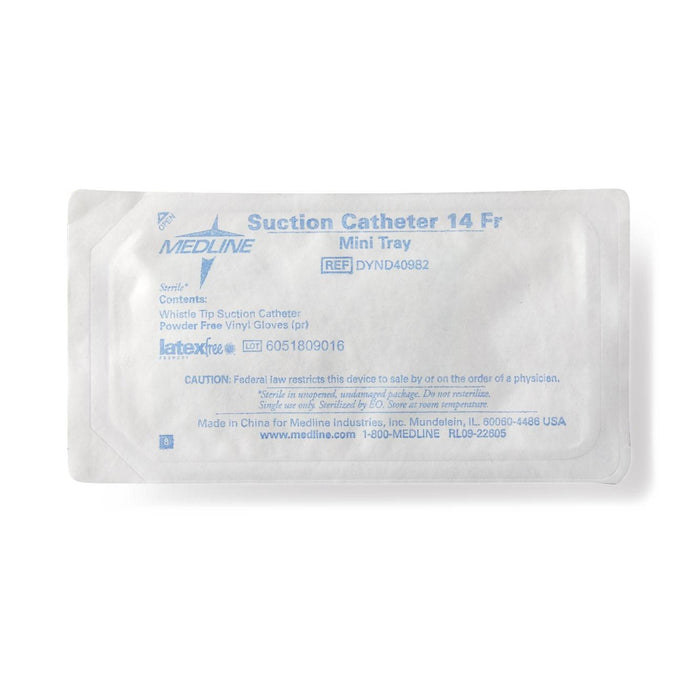 Medline Suction Catheter Kit, 14 Fr