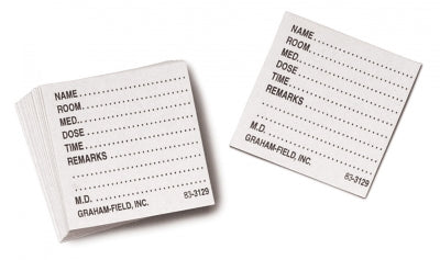 Graham Field Medicine Dispenser Tray, Pack of 500 Cards