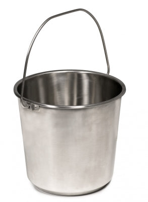 Graham Field Stainless Steel Kick Bucket Stand Set - Utility Pail