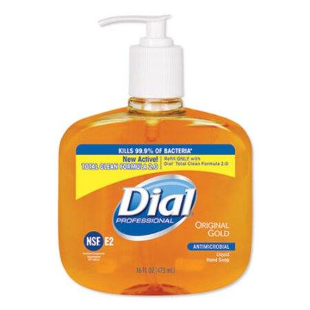Dial Professional Gold Antimicrobial Liquid Hand Soap, Floral, 16 oz