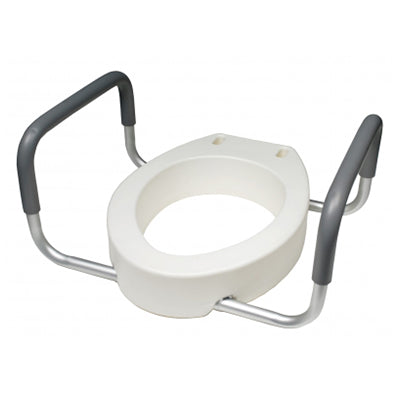 Graham Field Elong Toilet Seat Riser Retail, 2 Each Per Case