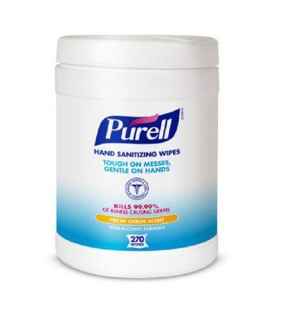 Purell Hand Sanitizing Wipe Canister - 270 Count BZK