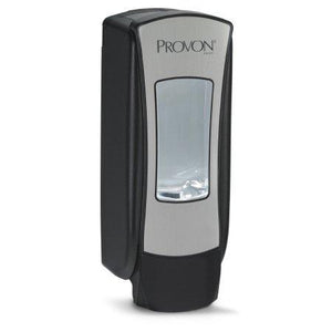 PROVON ADX-12 Manual Push Hand Hygiene Dispenser Black Chrome  - 1250 mL