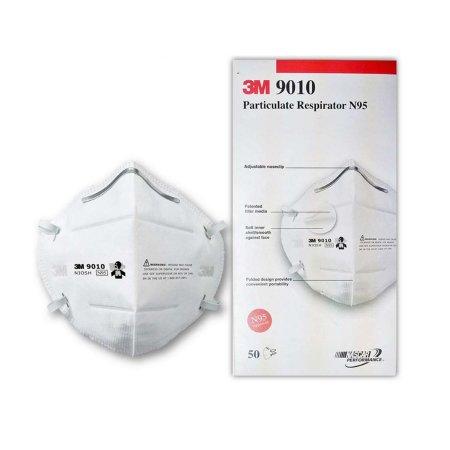 3M 9010 Particulate Respirator N95 Mask One Size Fits Most