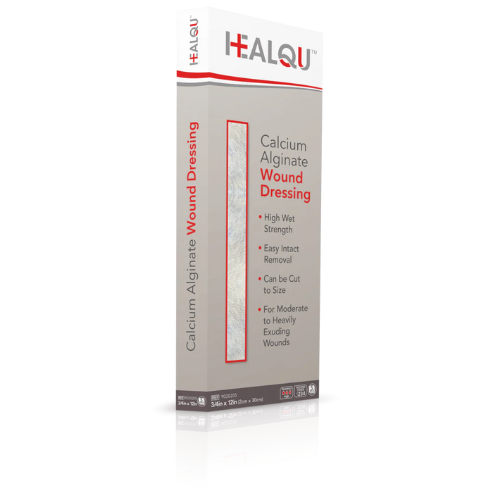 HealQu Calcium Alginate Wound Dressing - Box of 5