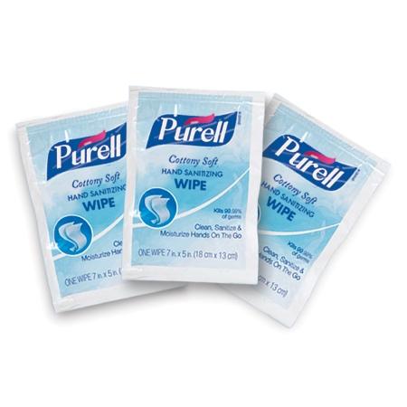 Purell Hand Sanitizing Wipe - Ethyl Alcohol Wipe Individual Packets
