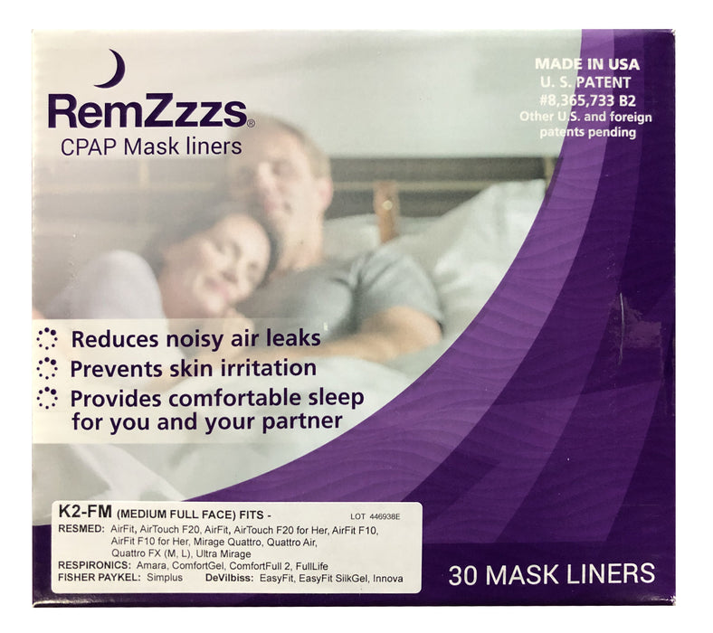 RemZzzs Padded Full Face CPAP Mask Liners for Medium Full Face Masks