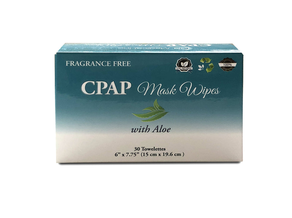 3B Medical CPAP Mask Wipes With Aloe, 30 Count
