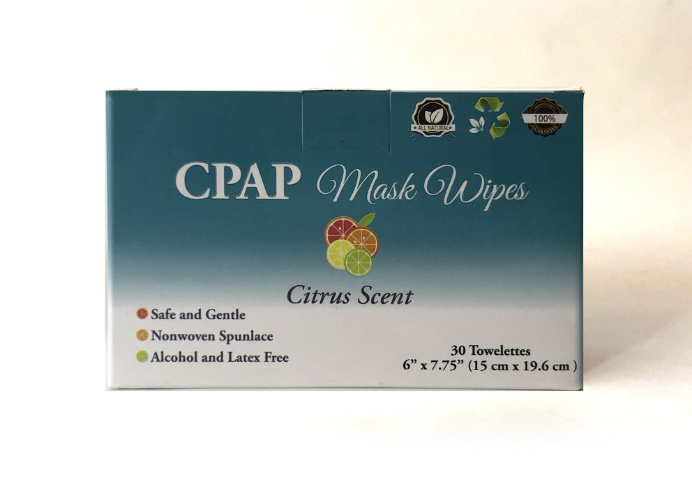 3B Medical CPAP Mask Wipes Citrus Scent, 30 Count