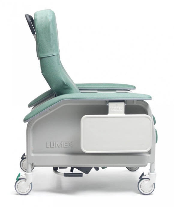 Graham Field Lumex Deluxe Clinical Care Recliner with Fully Upholstered Arms