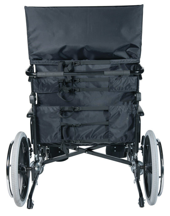 Graham Field Desk Arms Elevating Leg Rests Recliner Wheelchair - 15.5"