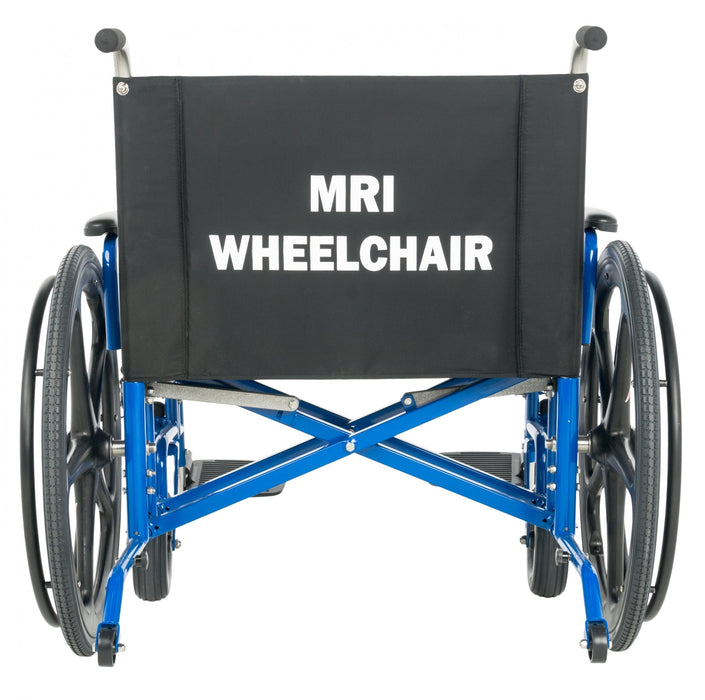 Graham Field MRI Non-Magnetic Wheelchair Full Length Arm Swing-Away Footrest