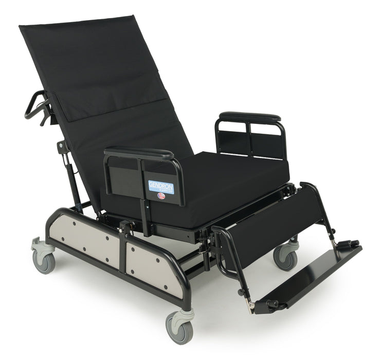 Graham Field Tilt Reclining Bariatric Chair Full Arm with Foot Board and Pad