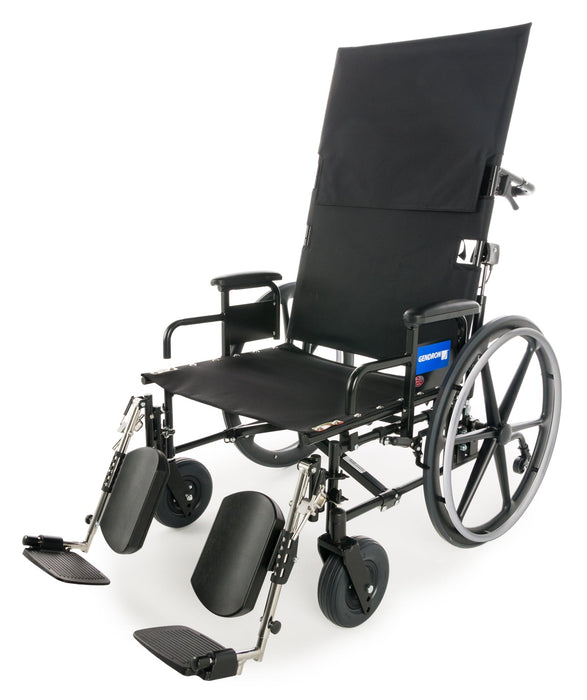 Graham Field Regency XL 2000 Heavy Duty Bariatric Reclining Wheelchair - 18" x 30"