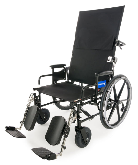 Graham Field Regency XL 2000 Heavy Duty Bariatric Reclining Wheelchair - 24