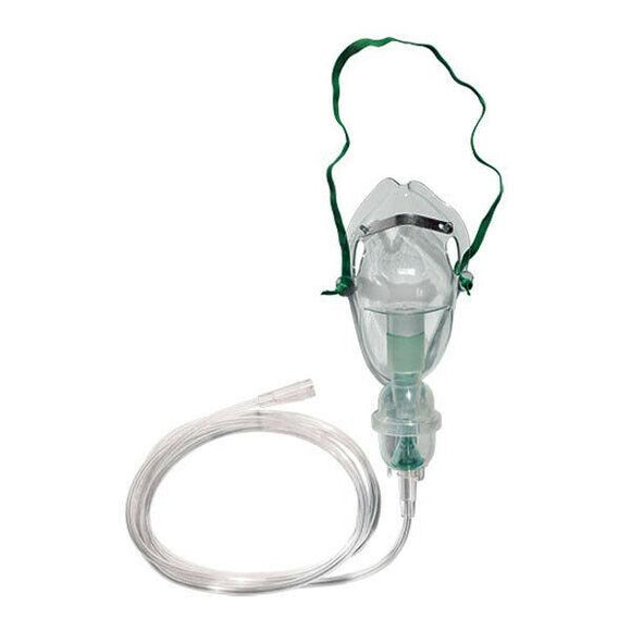 Sunset HCS Pediatric Nebulizer Kit with Jet Nebulizer, Aerosol Mask with 7 Foot Tubing