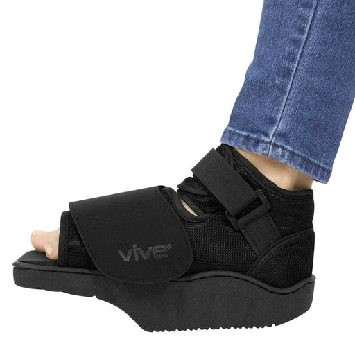 Vive Health Offloading Post Op Shoe - Black