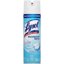 Lysol Surface Disinfectant Spray, 19 oz, Linen Scent