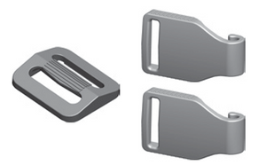 Fisher & Paykel Eson Nasal CPAP Mask Headgear Clips & Buckle